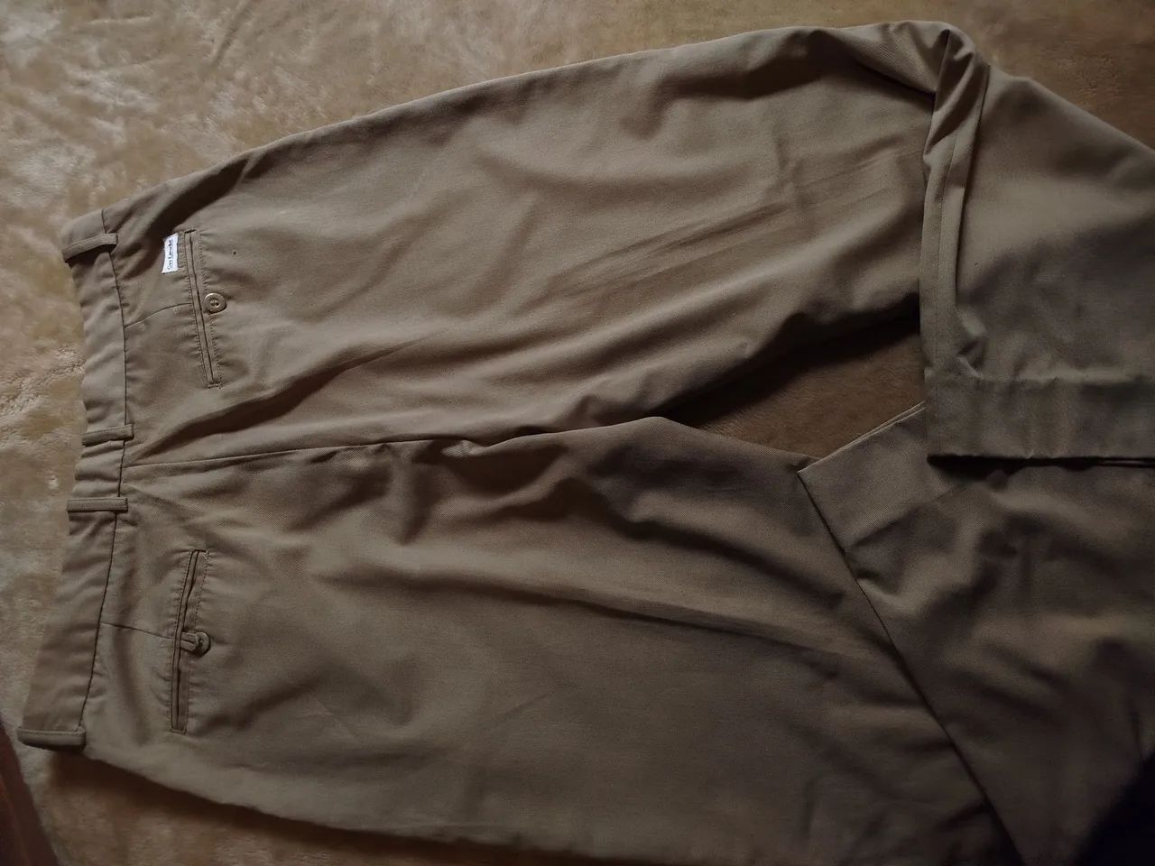 Calça alfaiataria bege 44 - Foto 4