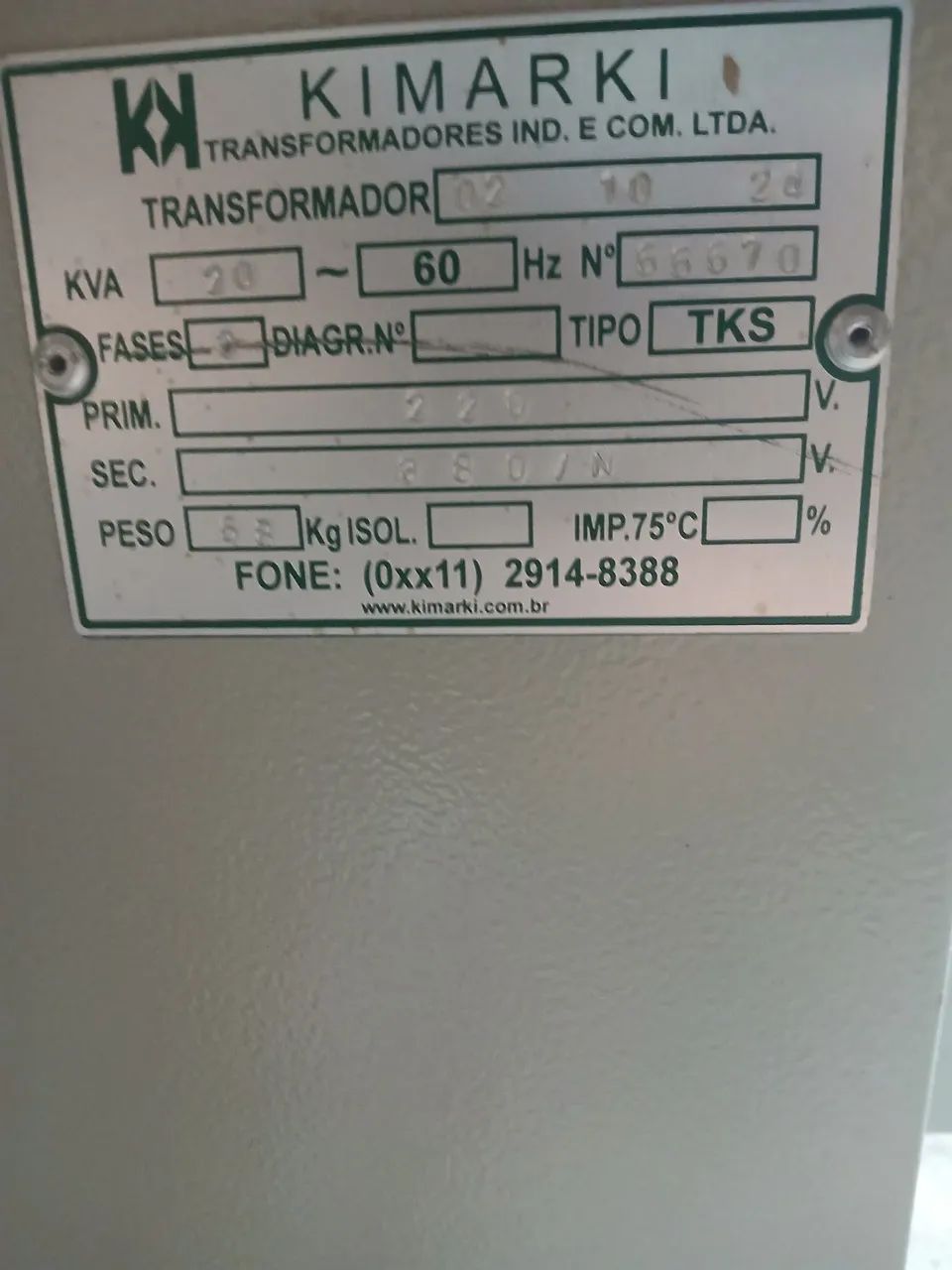 Transformador trifásico 380/220 - Foto 2