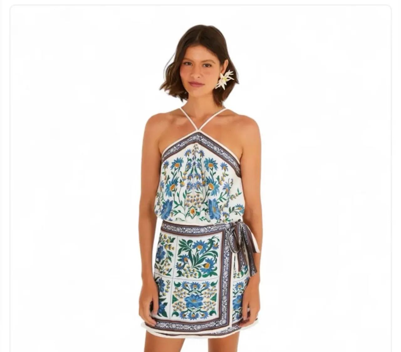 VESTIDO CURTO FARM LINDO