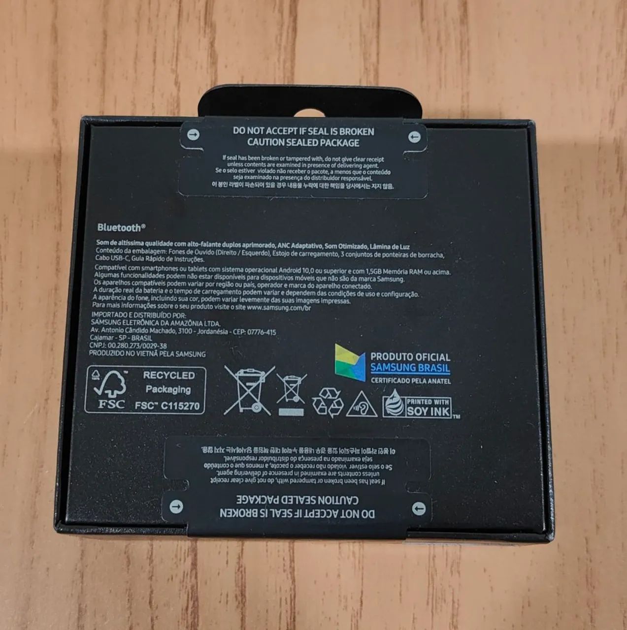 Fone Galaxy Buds 3 Pro Branco Lacrado - Foto 2