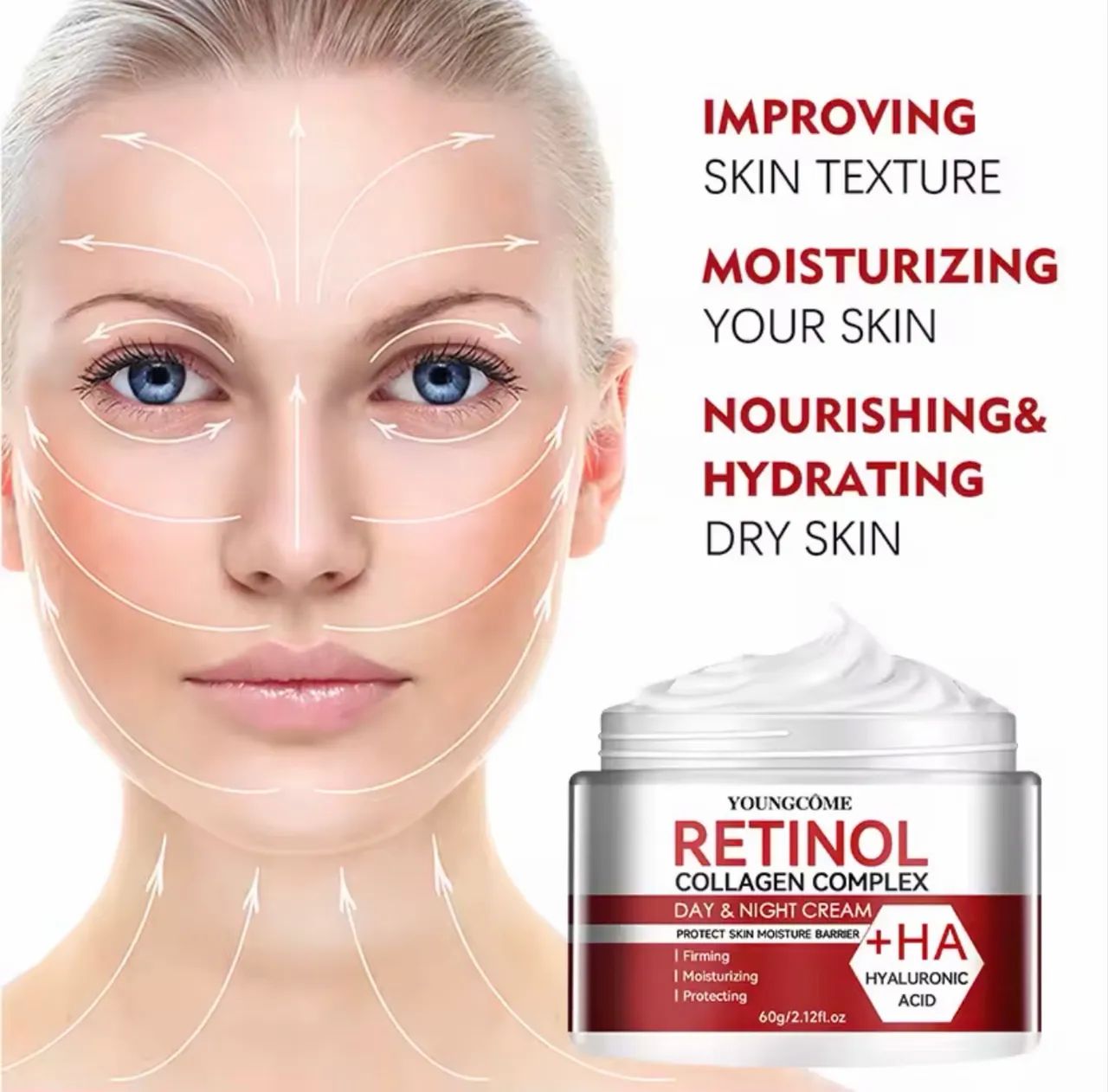 RETINOL COLÁGENO + ÁCIDO HIALURÔNICO COMPLEX  - Foto 2