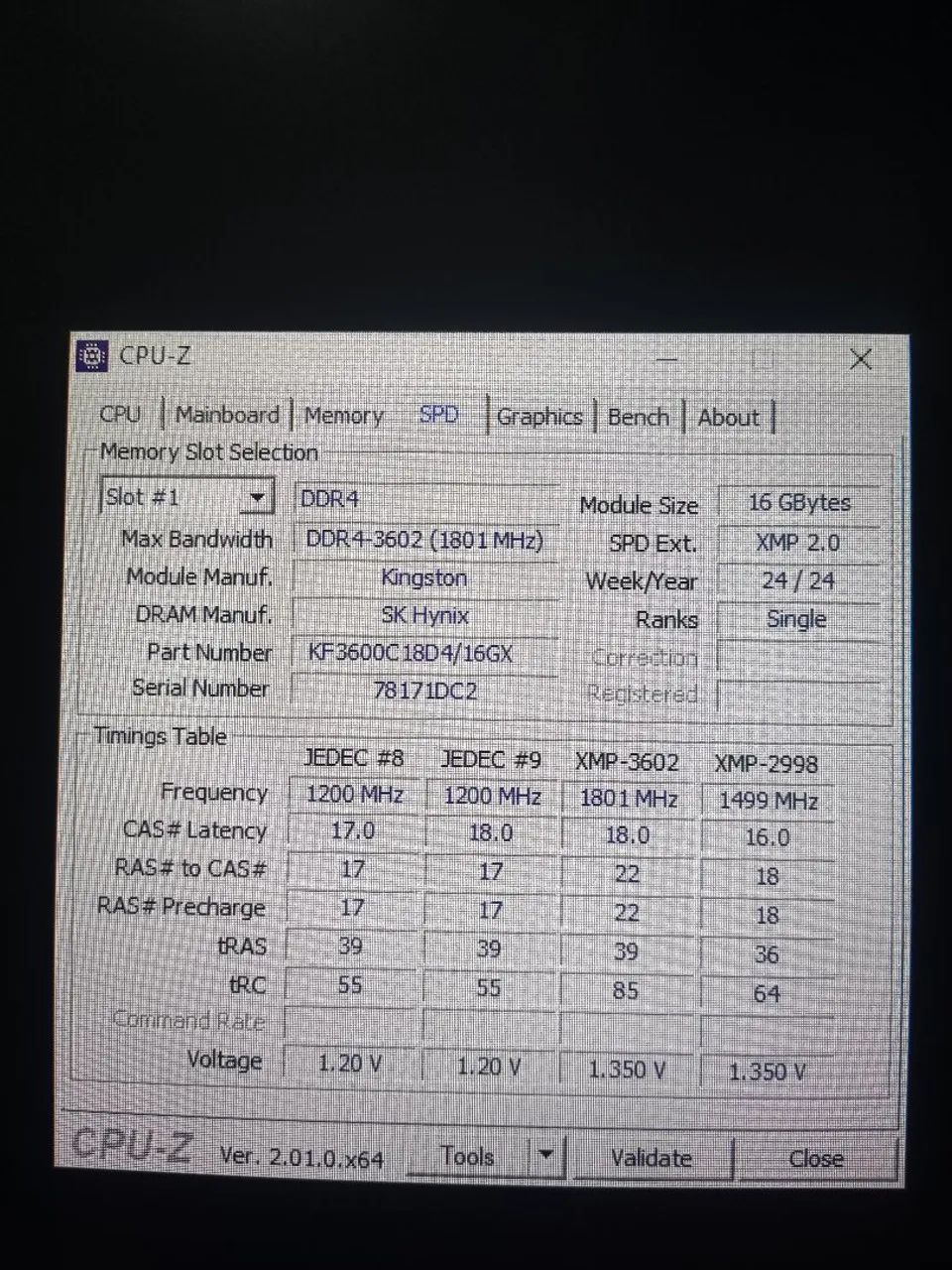 Memória RAM Kingston FURY Beast 16GB DDR4 3600MHz CL18 (Testada 100% OK) - Foto 4