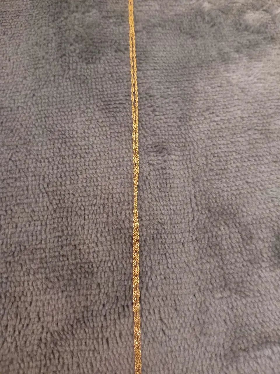 Cordão de ouro estilo gargantilha , 20cm ,0.9 - Foto 3