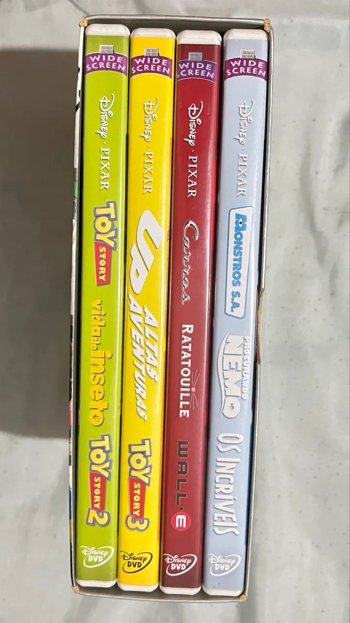 Coleção completa 11 DVDs da PIXAR - Foto 2