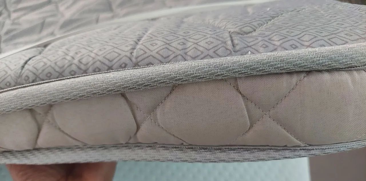  Pillow colchão Queen 5 centímetros de espuma  - Foto 4