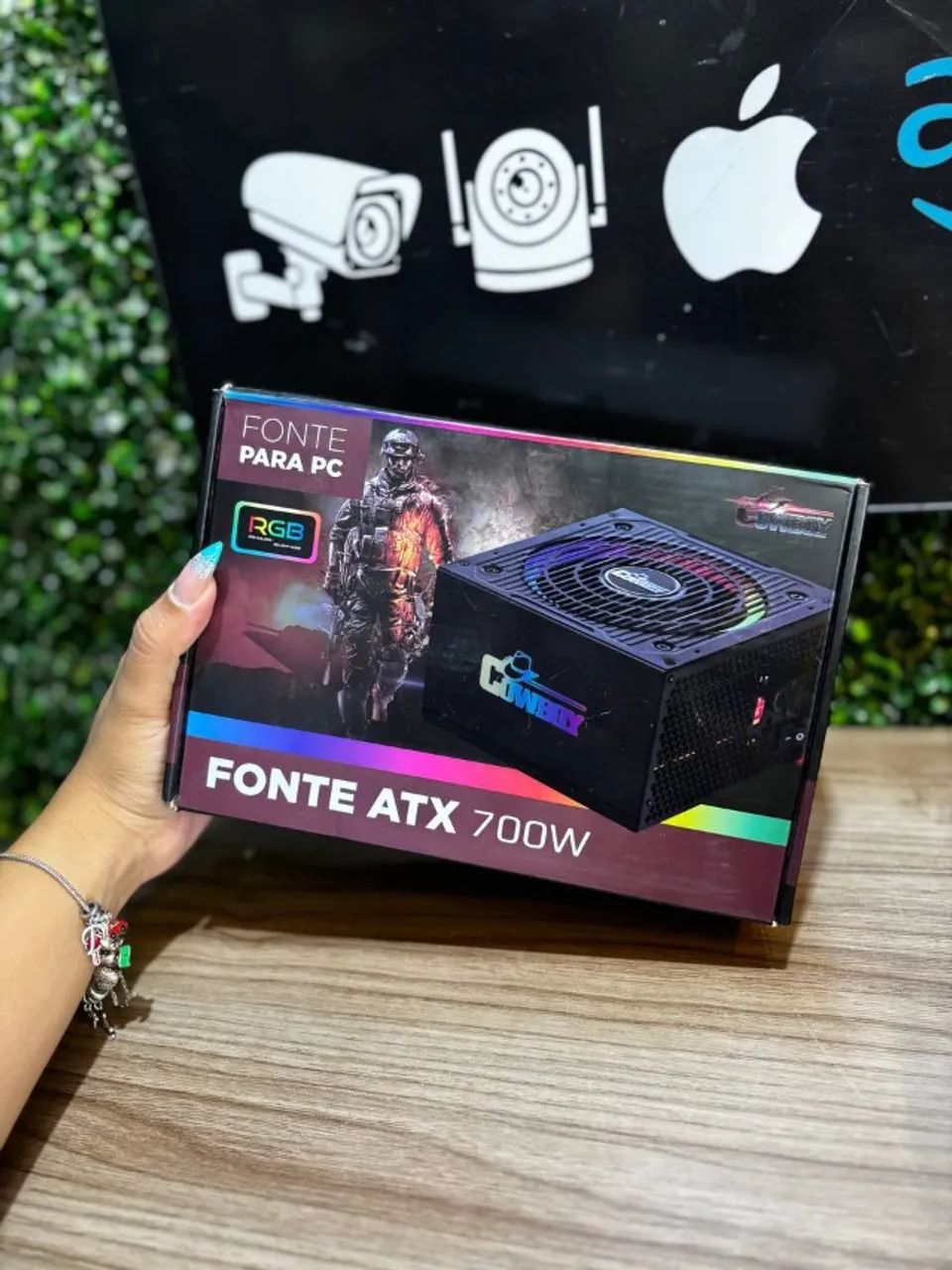 Fonte para PC ATX 700W com RGB - COWBOY