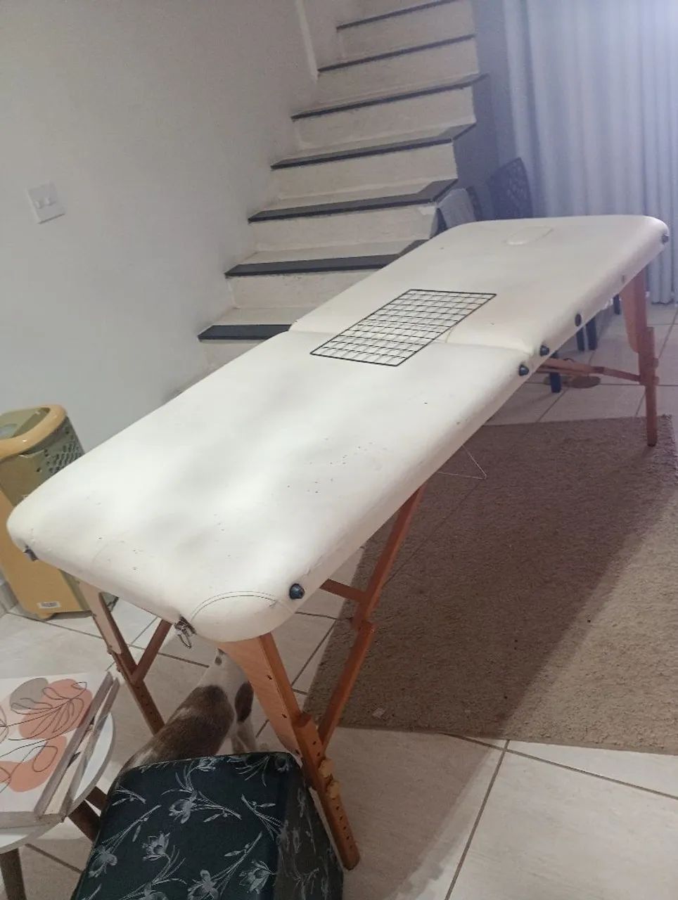 Doação maca pés de madeira  - Foto 3