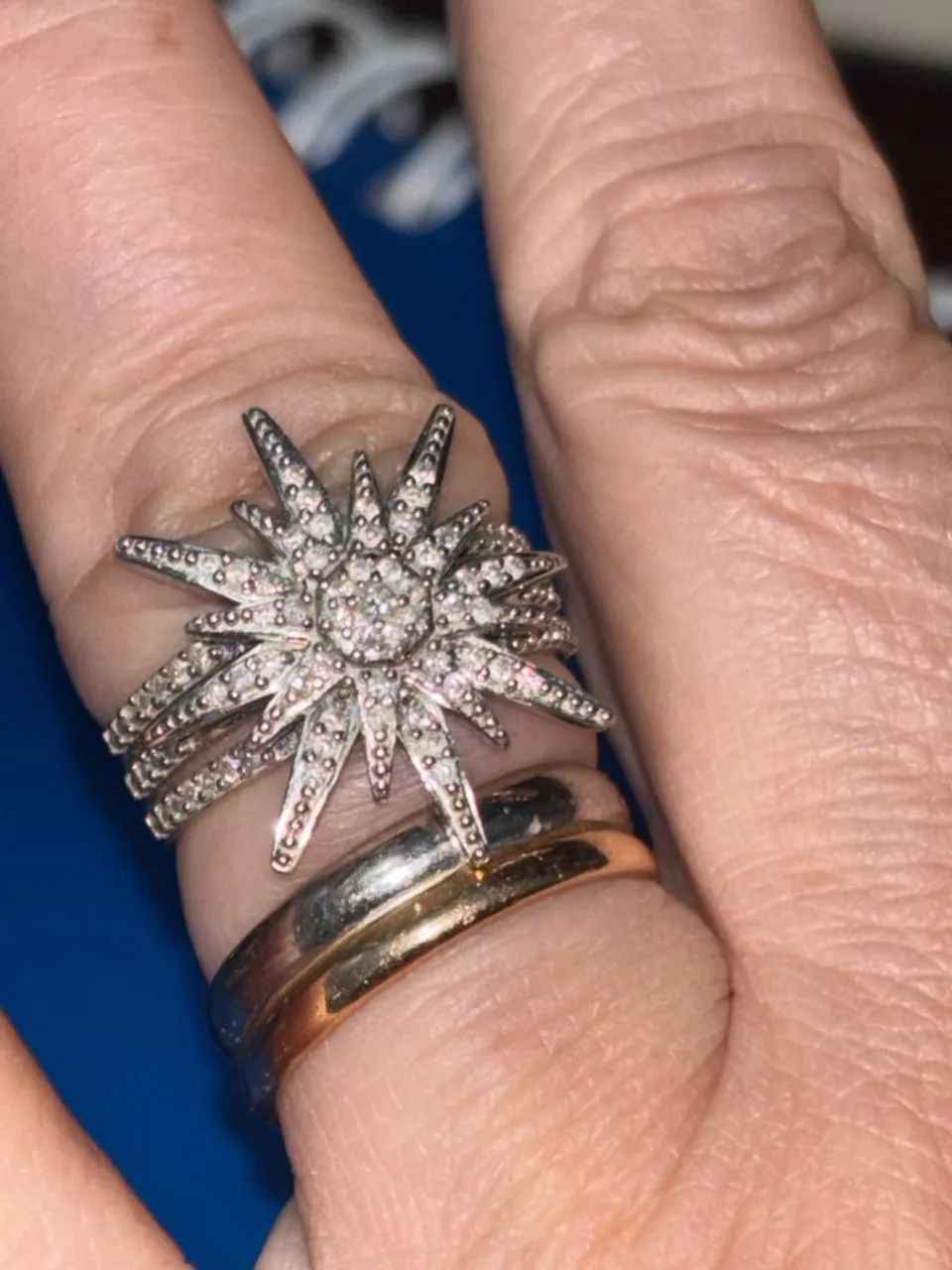 Conjunto anel e brincos grife Monte Carlo - Ouro e Diamantes, Lindos! - Foto 2
