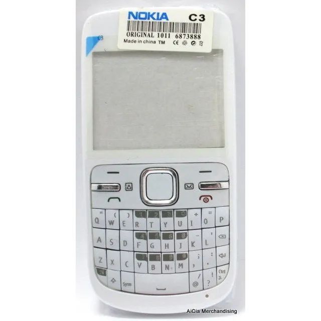 Carcaça Nokia C3 Branca - Foto 2