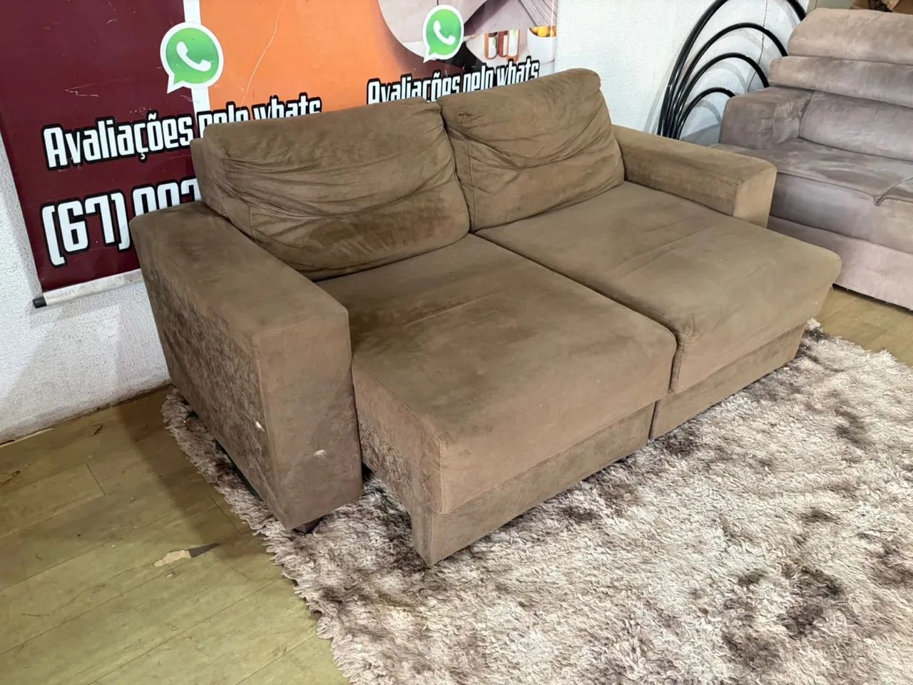Sofa apenas retrátil ótimo