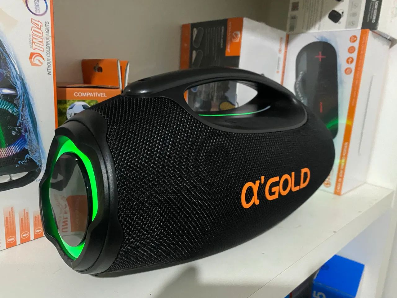 Caixa de Som BOMBOX GOLDS 70w - Foto 2
