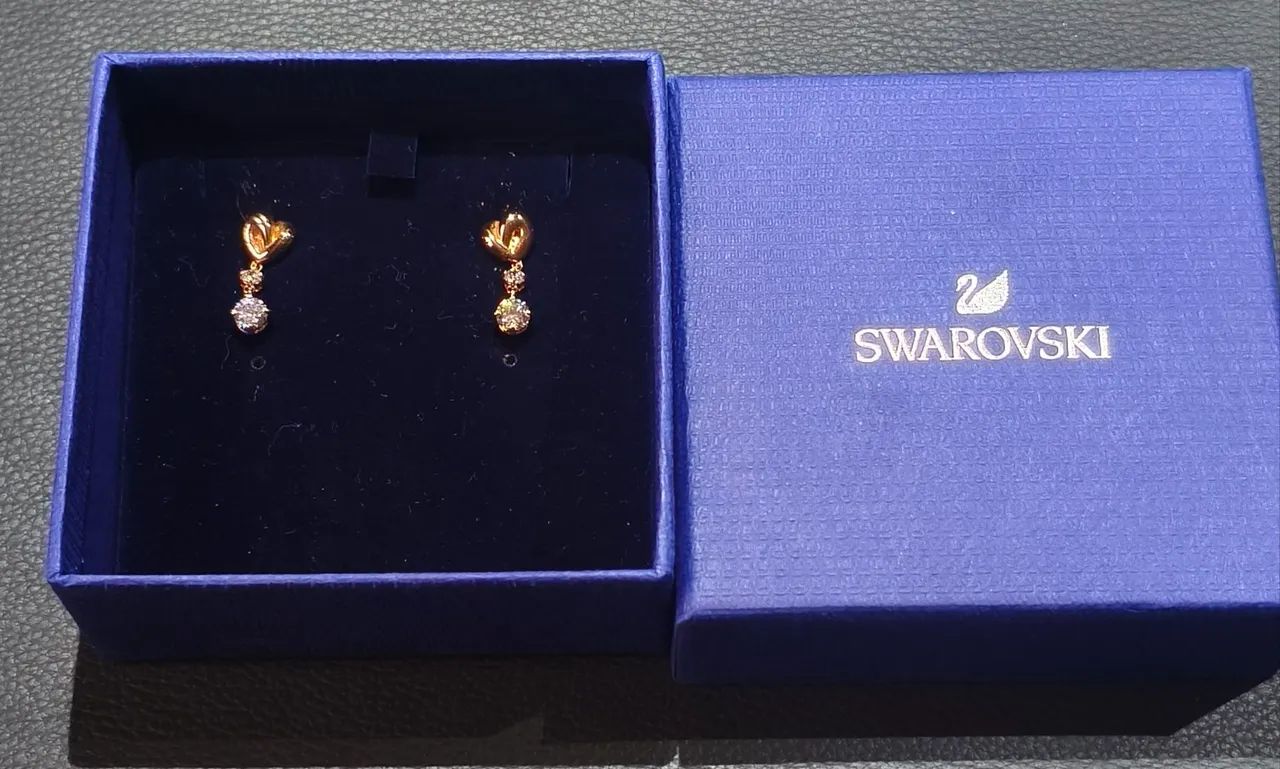 Par de brincos Swarovski  - Foto 2