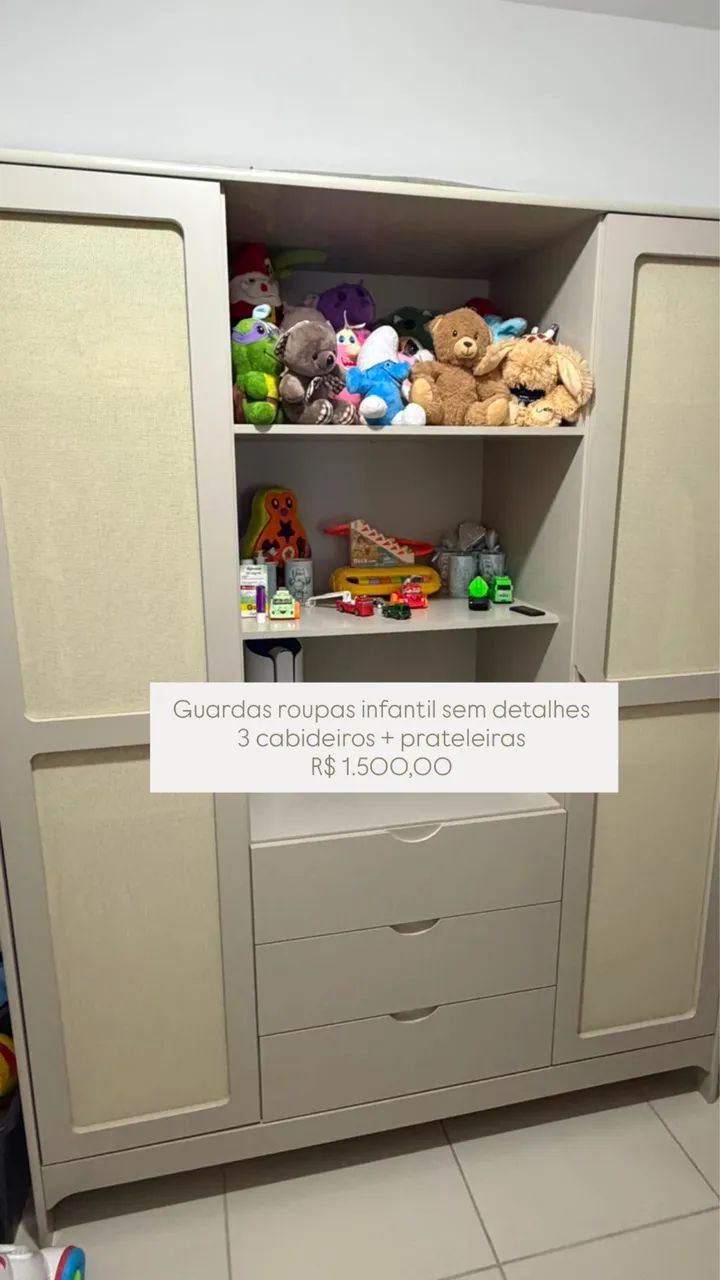 GUARDA ROUPAS INFANTIL  - Foto 3