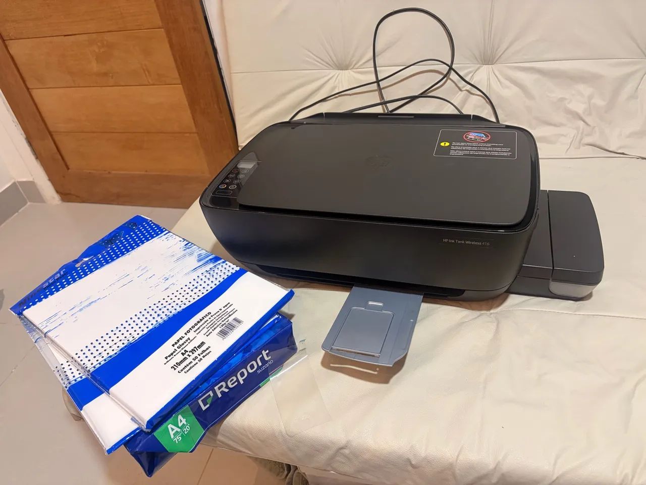 Impressora HP tank wireless 416 semi nova