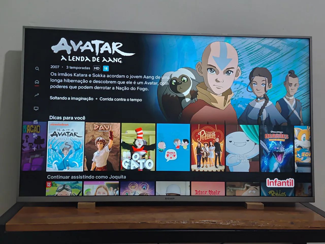 Smart Tv 50 Polegadas 4k Ultra HD Netflix YouTube Wi-Fi  - Foto 5