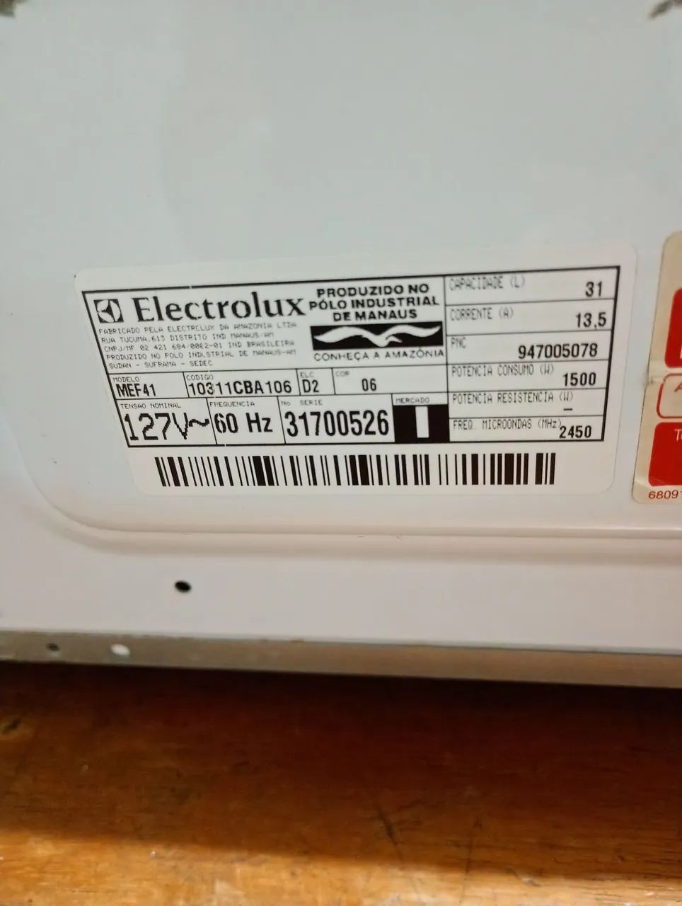 Micro ondas Eletrolux de 31 litros  - Foto 5