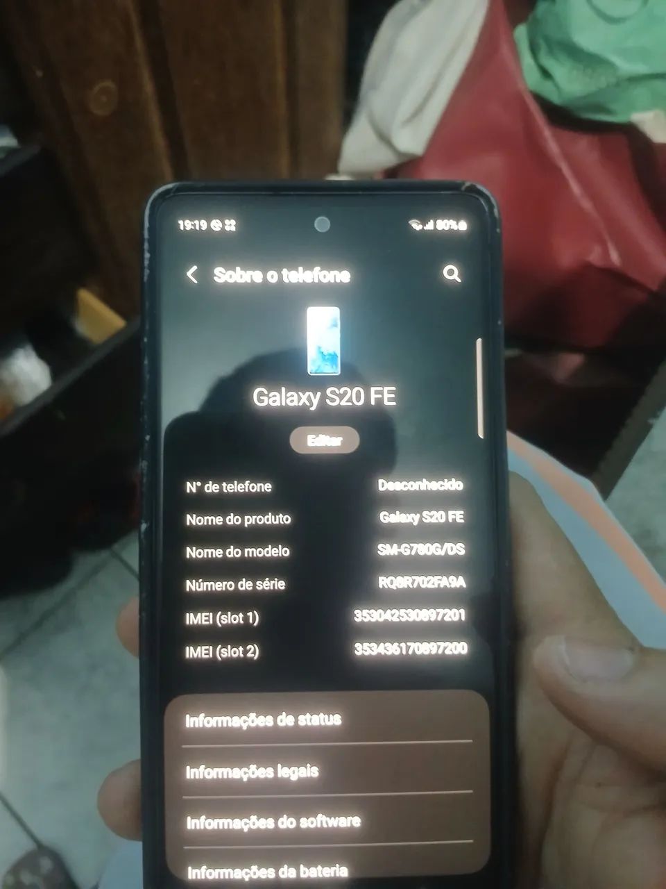 A15 e s20 fe - Foto 5