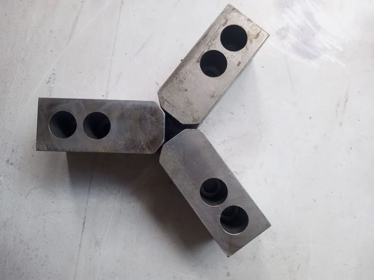 JOGO DE CASTANHA MOLE PARA TORNO CNC 