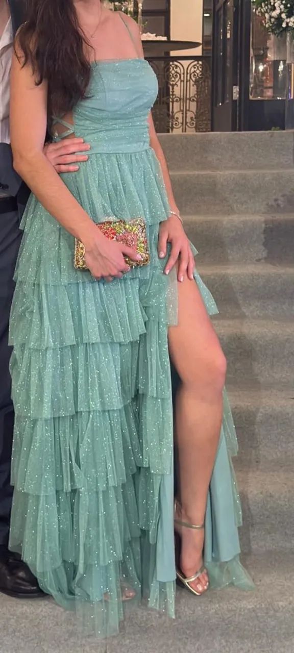 [Usado 1 vez] Vestido de Festa - Foto 2