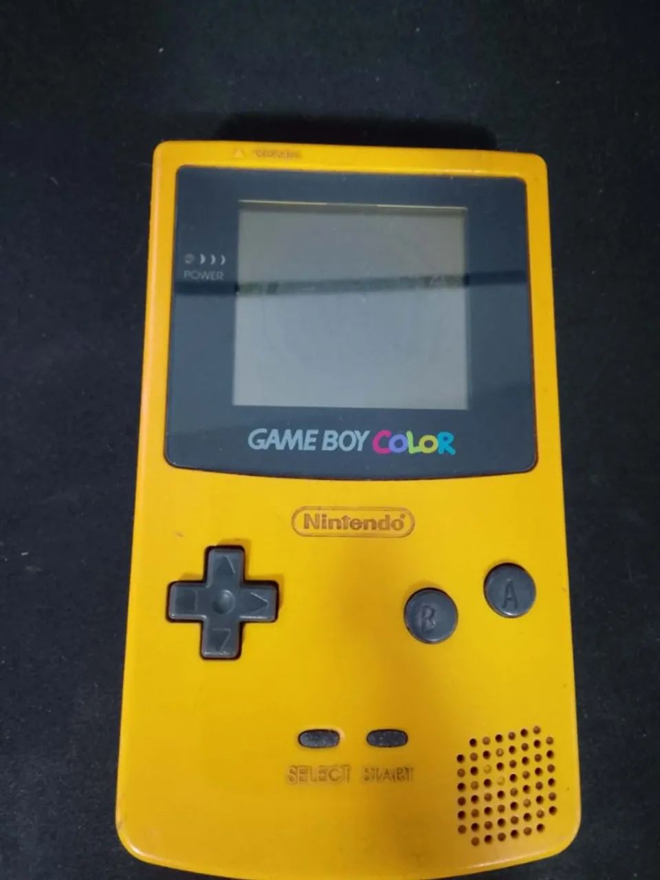 Game Boy Color Amarelo Funcionando Perfeitamente