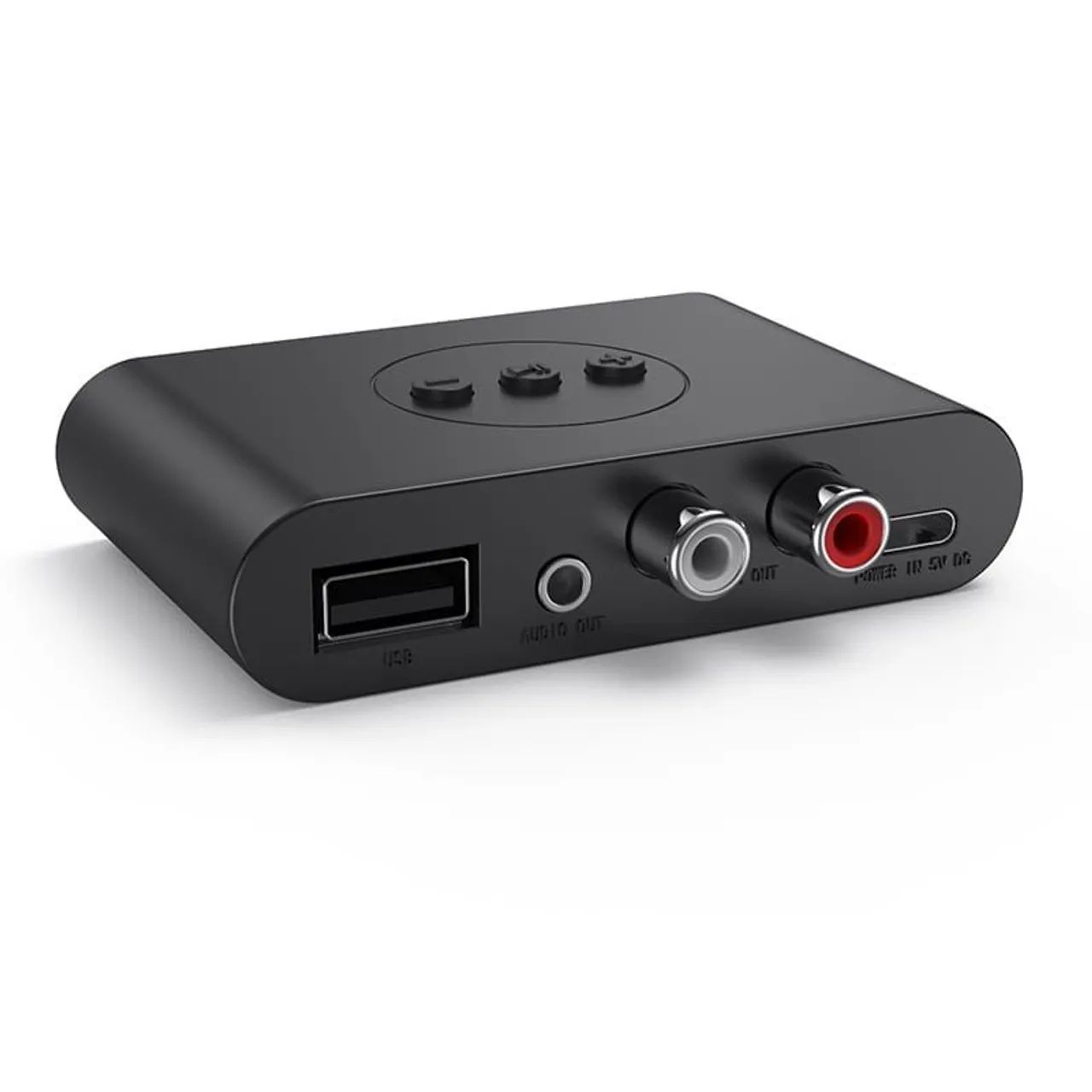 Receptor de áudio Bluetooth com USB 