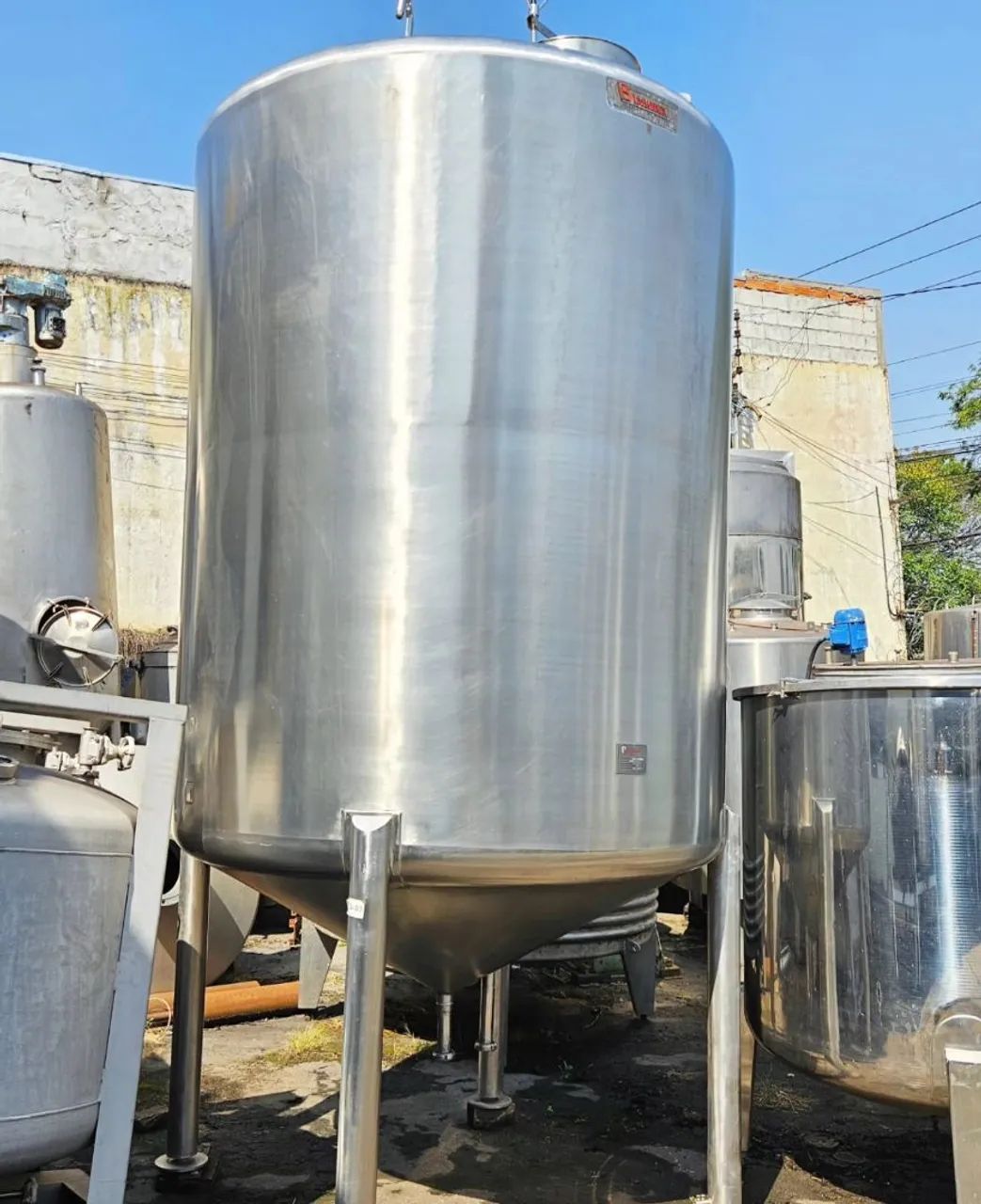Tanque inox - 8.000 litros  - Foto 3