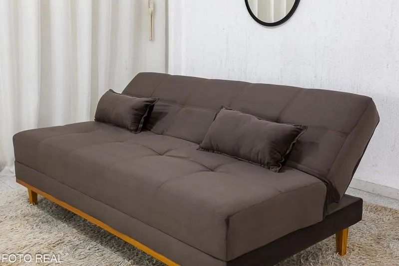 Sofá cama Aurora confortável  - Foto 2