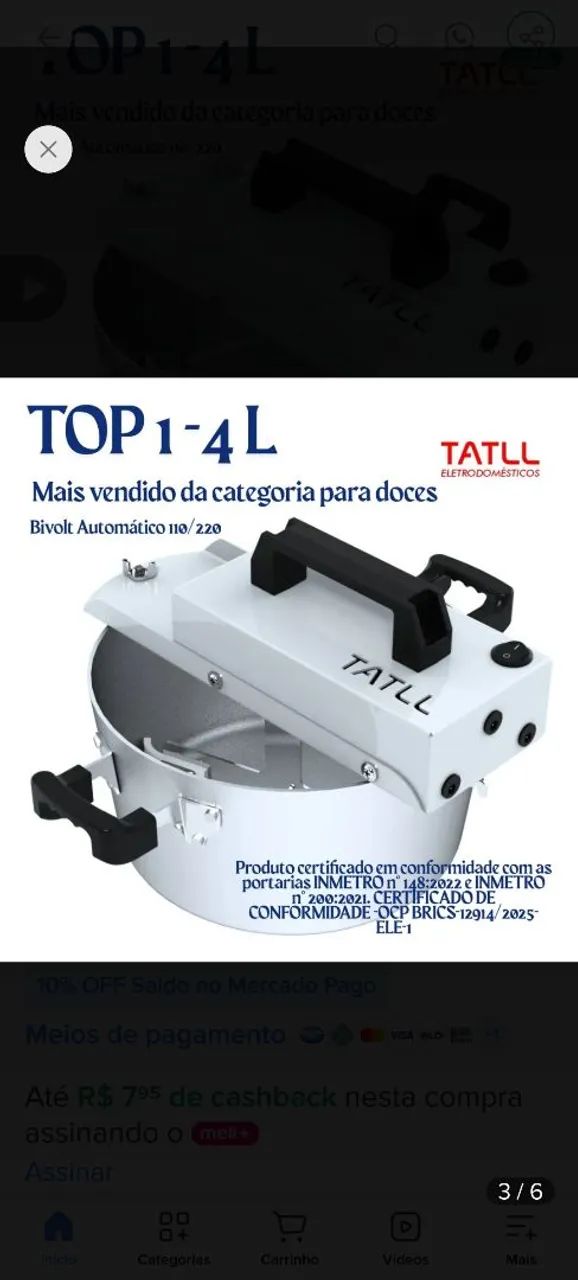 Panela elétrica 