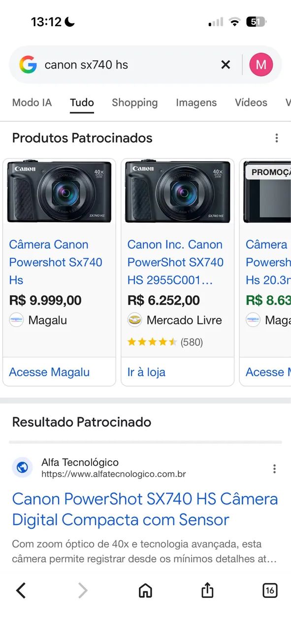 Canon sx740hs - Foto 5