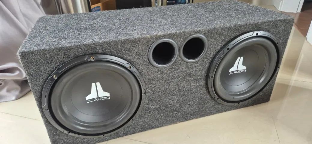Par Subwoofer JL 12W0V3 12 Polegadas