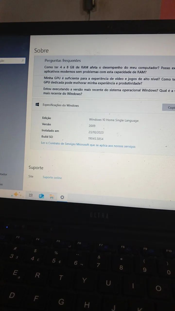 Notbook semi novo ultra.  - Foto 4