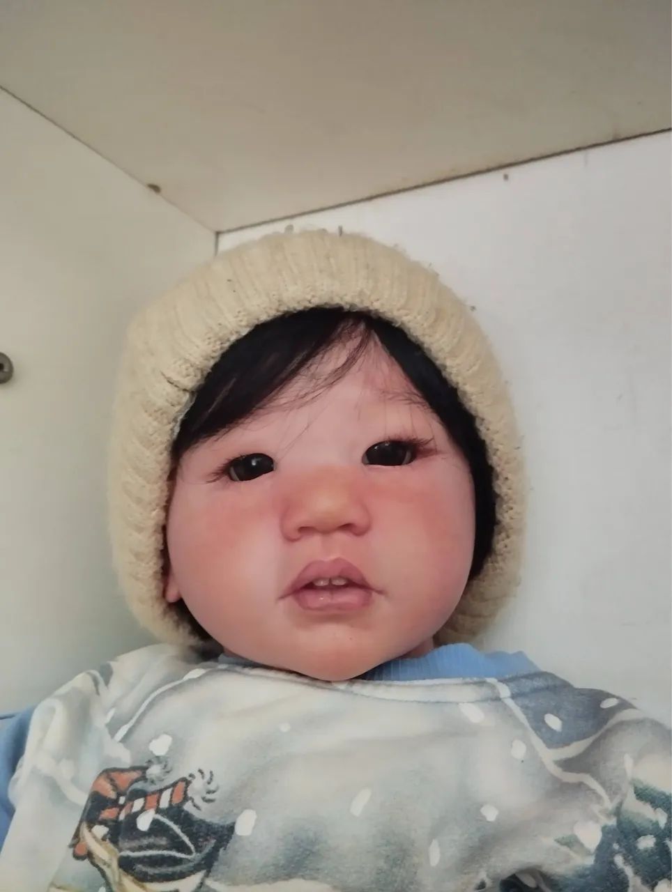 Bebê reborn grande asiático  