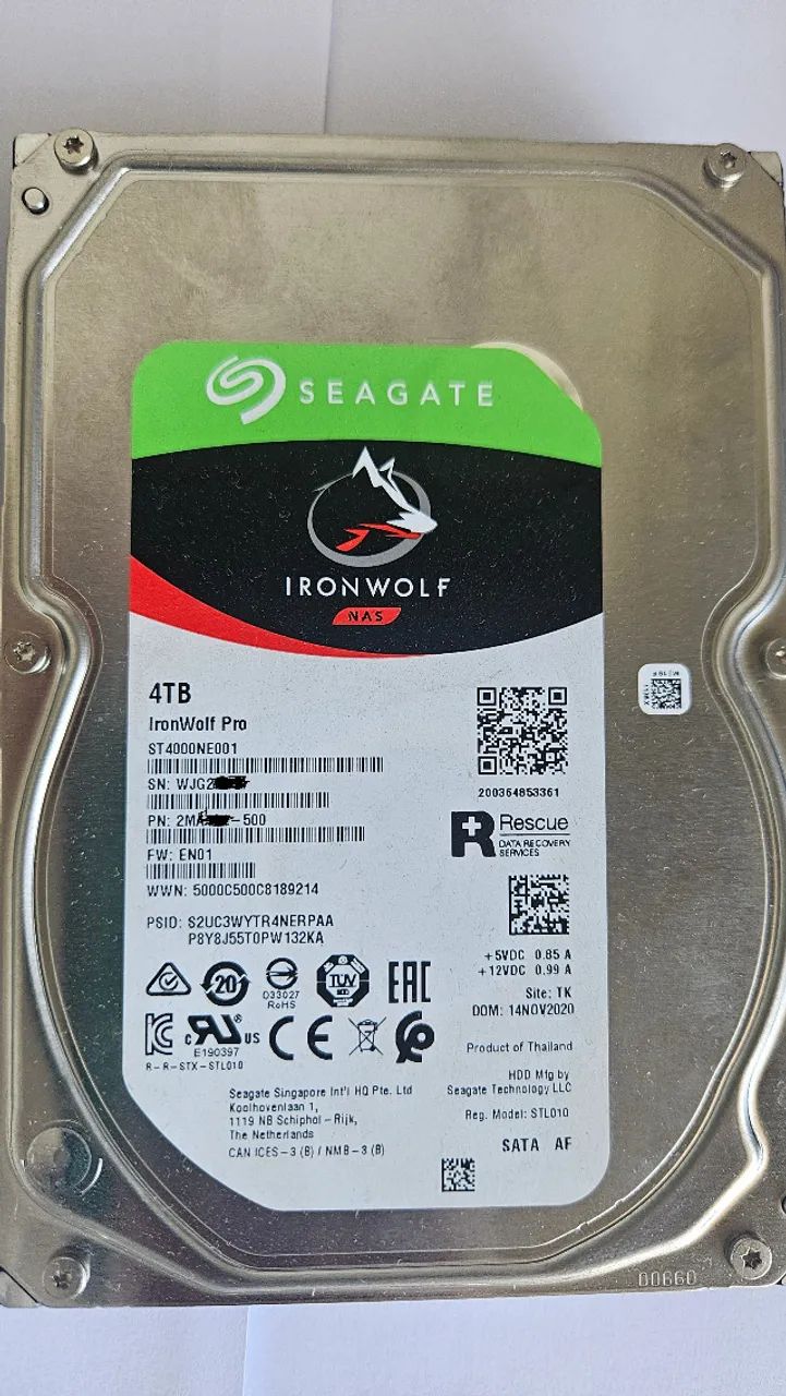 HD Seagate IronWolf Pro