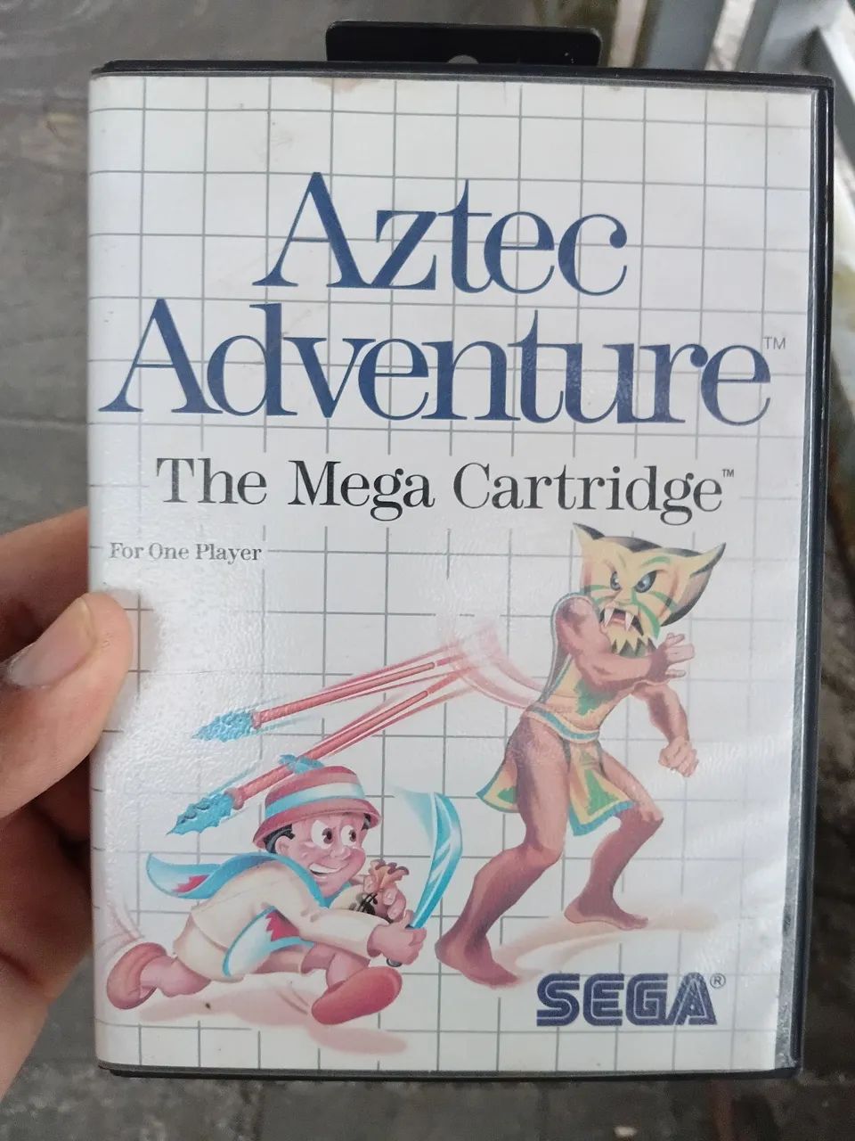 Jogo Master System Azetec Adventure