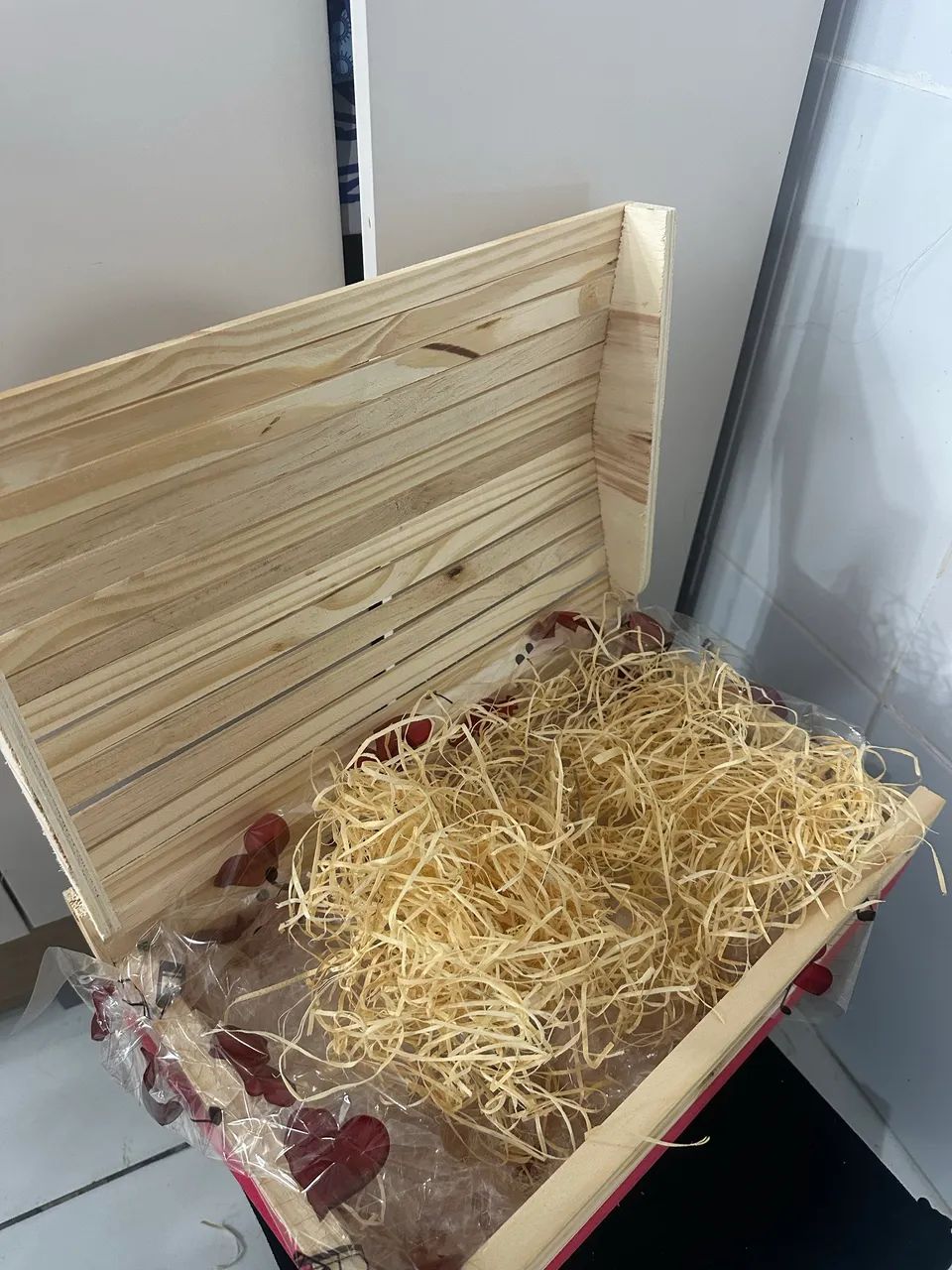 Caixa cesta para presente ou decoração  - Foto 3