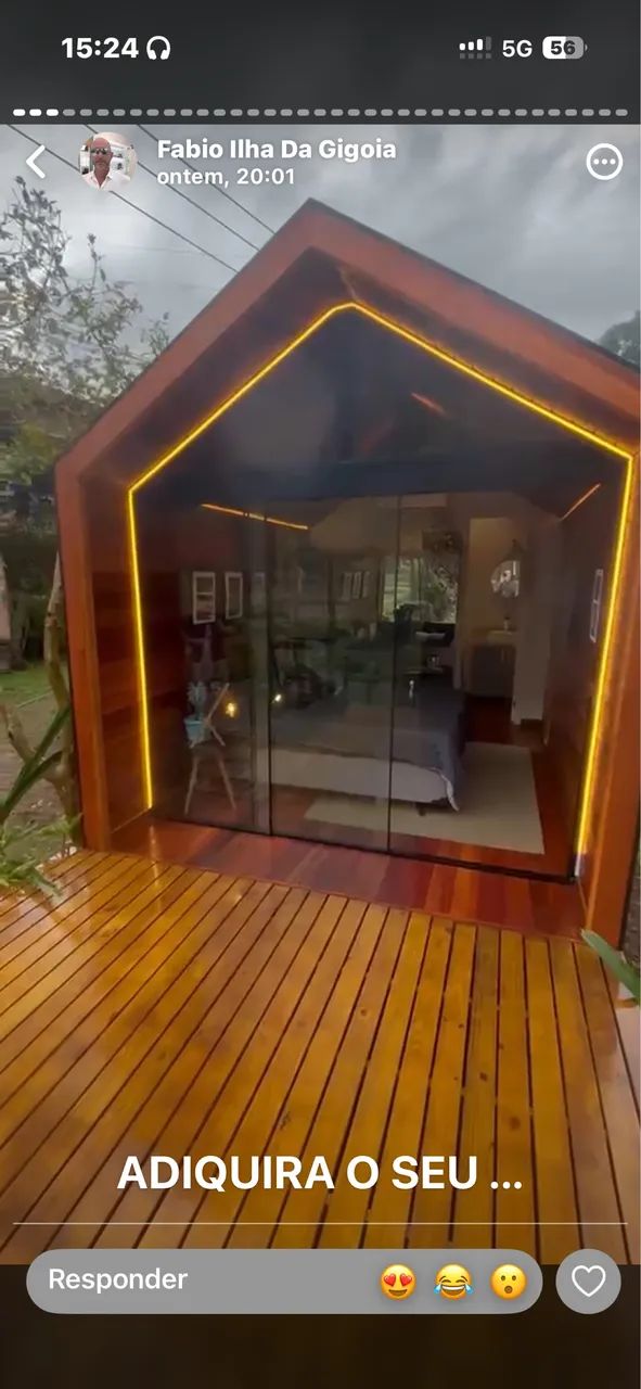 Chalé, Tiny House, Cabana, Airbnb/Hospedagem - Foto 5