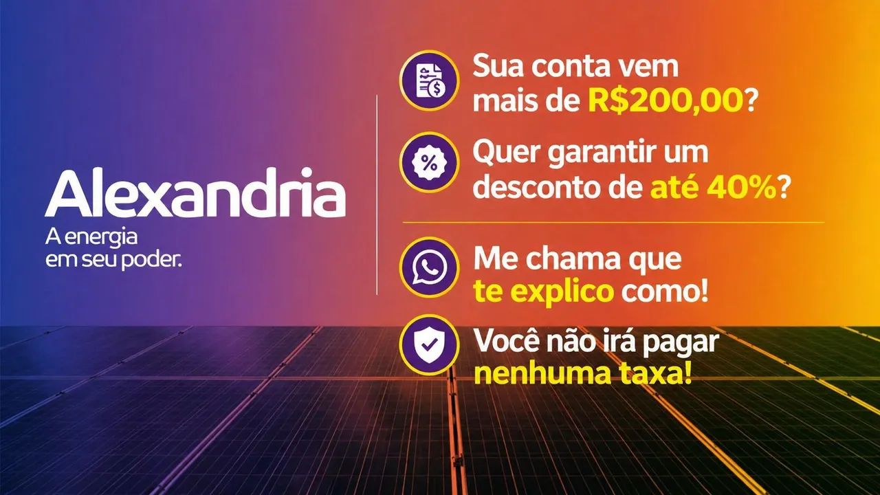 Desconto na conta de luz  - Foto 2