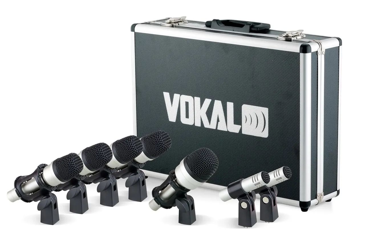 Kit de microfone de bateria Vokal VDM7