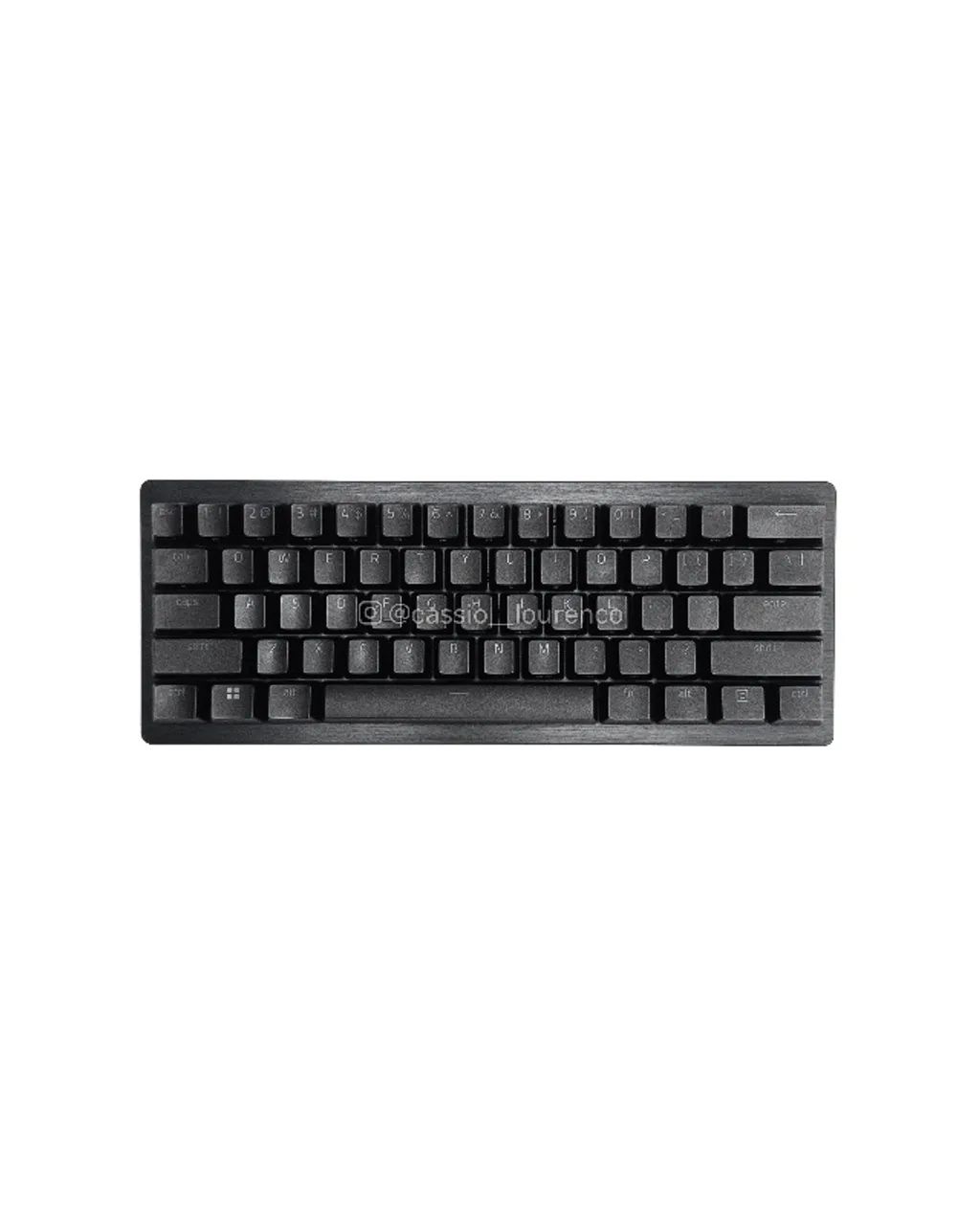 teclado razer huntsman v3 pro mini em preto