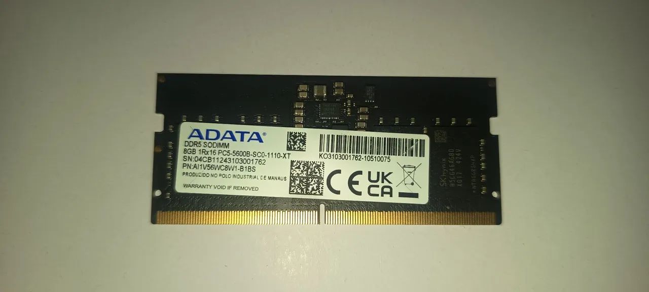 Memoria Ram Ddr5 (Notebook)
