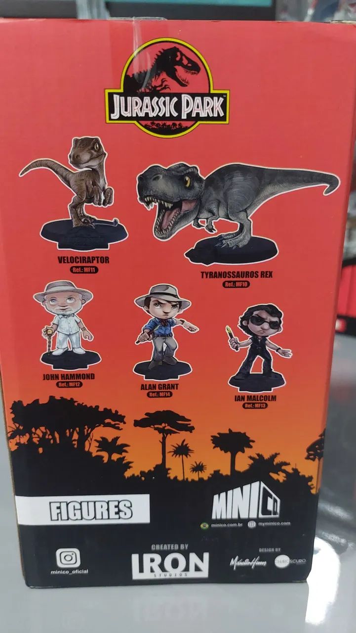 Minico - Ian Malcon, Jurassic park.  - Foto 3