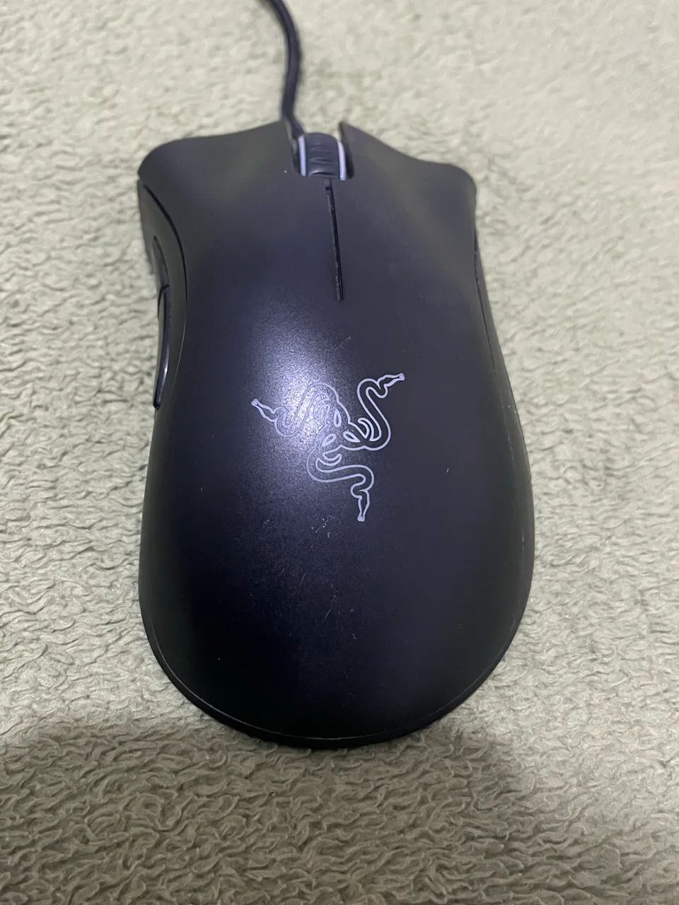 Mouse Gamer Dethadder Chroma - Com defeito no botão esquerdo - Foto 3