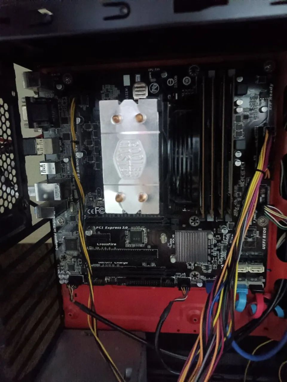 Kit Placa Mãe + Processador + Memoria Ram + Air Cooler - Foto 2