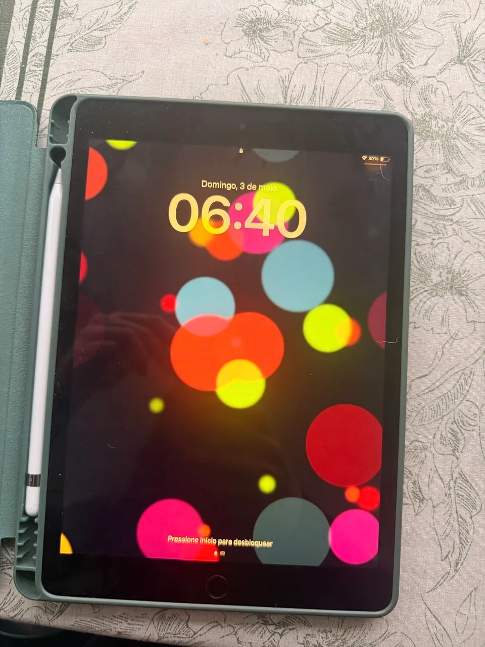 iPad 9ª geração - 64GB com Apple Pencil  - Foto 5