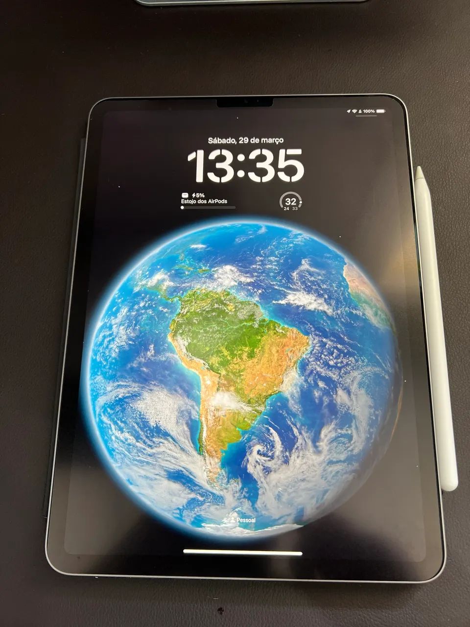 iPad Pro 11 M2 - 256GB + Capa magnética + Apple Pencil 2ª - Foto 3