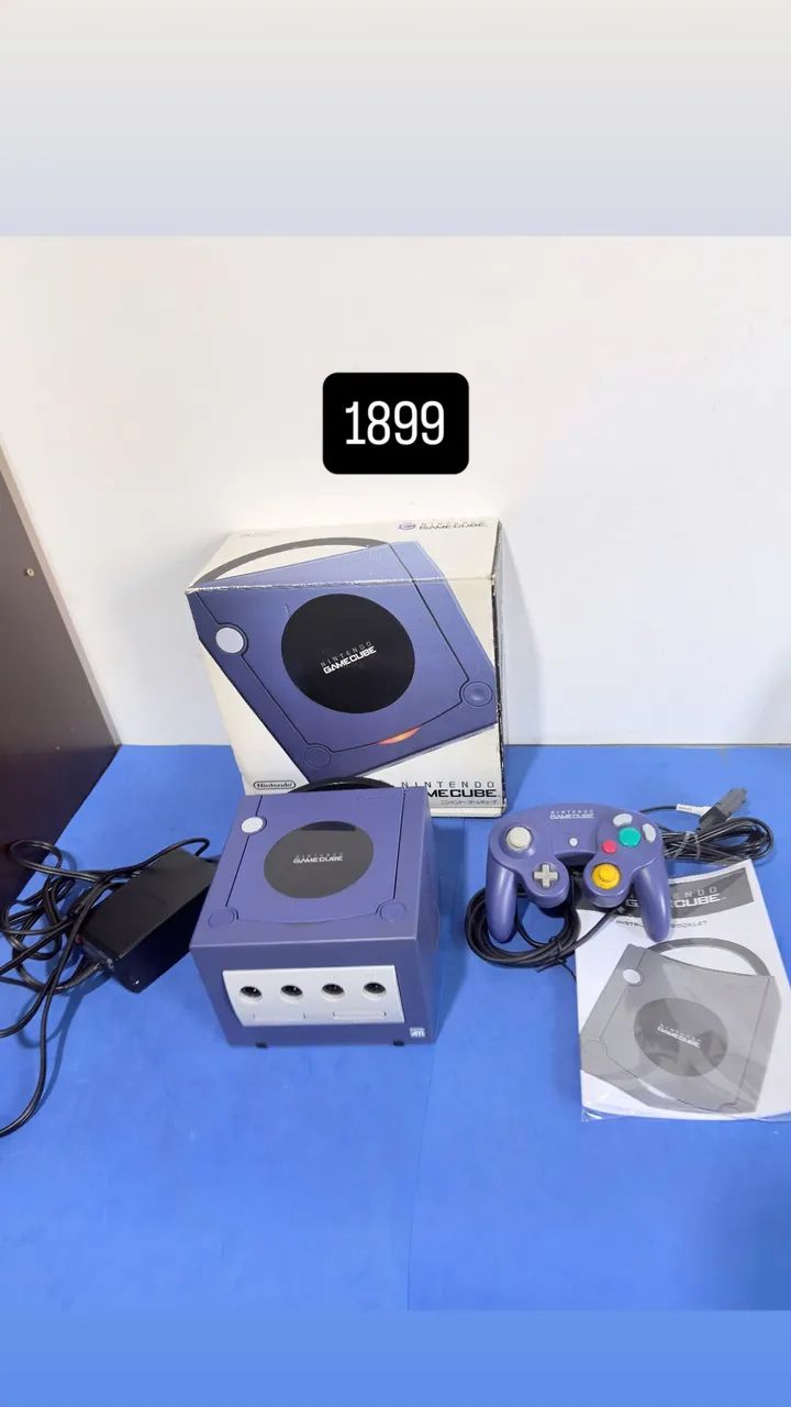 Console nintendo game cube gamecube americano