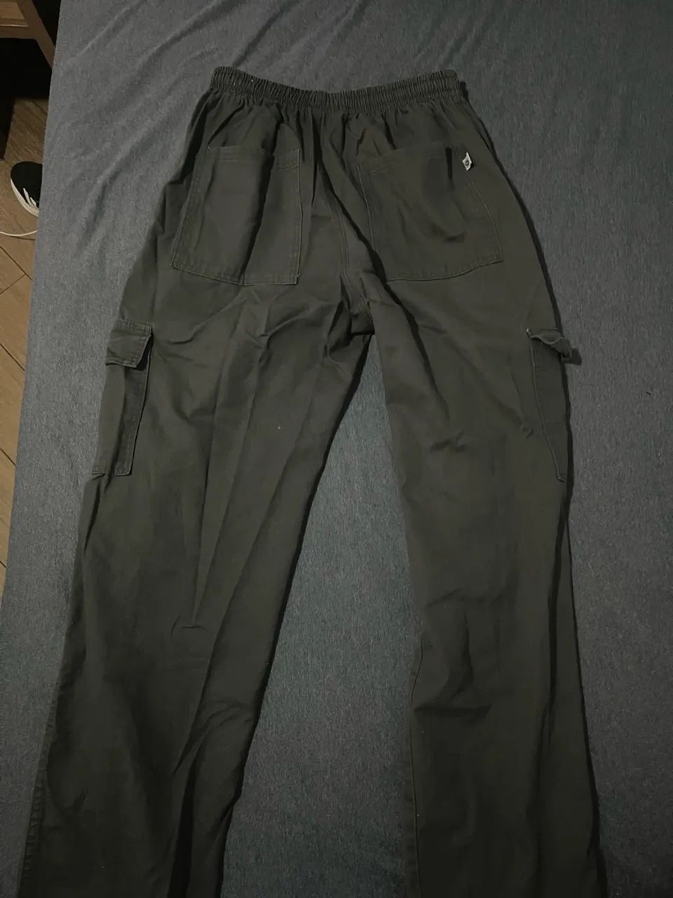 Calca larga Magic Jump chumbo/verde Cargo