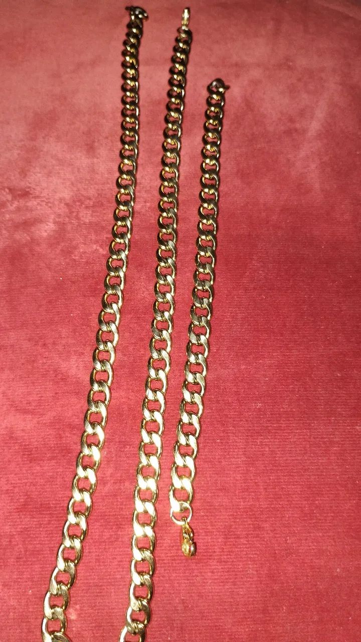 Cordão de aço masculino 
