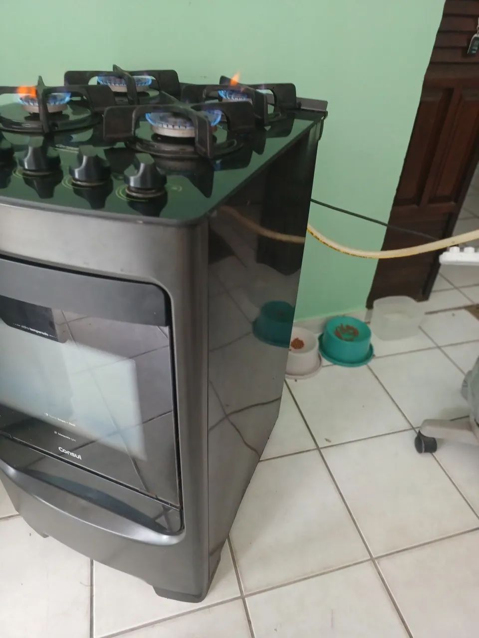 Fogão automático mesa de vidro  - Foto 3