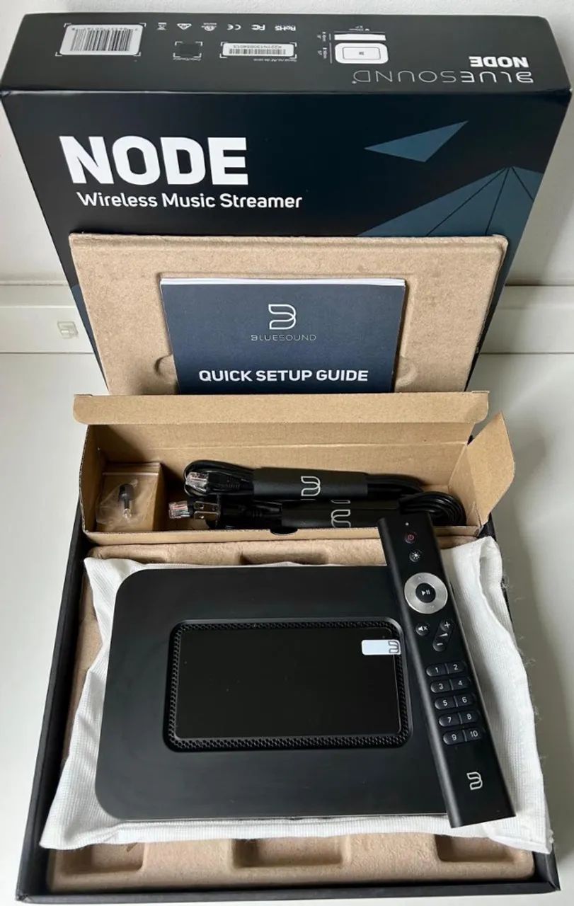 Streamers de Áudio Bluesound NODE